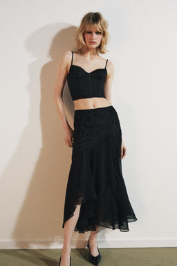 STRUCTURED CORSET UNDERWIRE TOP