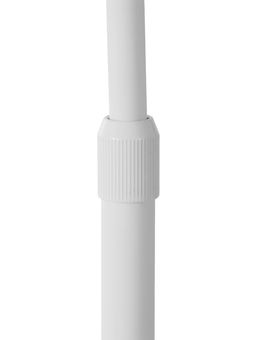 Торшер напольный "Волна" Е27 40Вт белый подставка камень 30х90х180 см