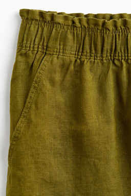 Pantalon corto de lino - H&m фото 6