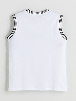 Bisiklet Yaka Erkek ?ocuk Atlet