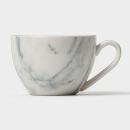 Набор чайный фарфоровый Magistro Real Marble, 4 предмета: 2 чашки 150 мл, 2 блюдца d=12,5 см  фото 7