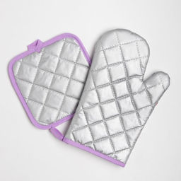 Кухонный набор Доляна Прованс, прихватка 17*17 см, рукавица 26*16 см,100% п/э  фото 4