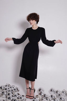 11278 Платье чёрное - Martichelli фото 4