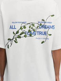 Футболка оверсайз с принтом / Zarina  фото 9