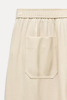 FLOWING WIDE-LEG TROUSERS - Zara фото 8