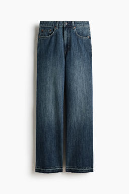 Wide High Jeans