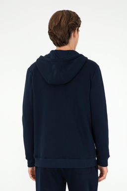 Мужской темно-синий свитшот - U.s. polo assn фото 5