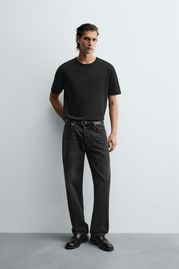 JEANS STRAIGHT FIT / Carb?n