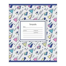 Цена за 10 шт. Тетрадь 12 л. линия Schoolformat ЯРКИЕ ПРЕДМЕТЫ мелованный картон, ВД-лак