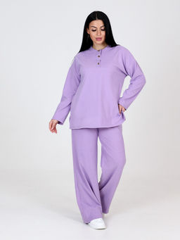 ЖК-031 КОСТЮМ ЖЕНСКИЙ (Лаванда) - А-дина фото 4