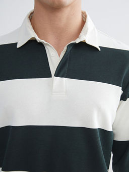 Polo Yaka Erkek Sweatshirt