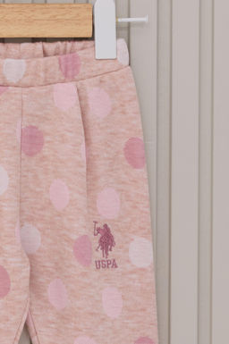 K_z Bebek Pembe Pijama Tak_m_ Sepette S_rpriz _ndirim - U.s. polo assn фото 4