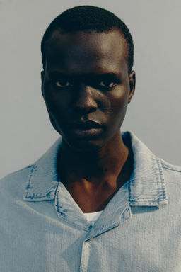 Camisa resort en denim Regular Fit - H&m фото 6