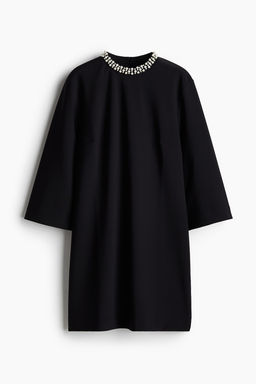 Vestido con cuello de pedreria - H&m фото 5