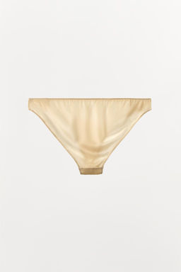 MESH SATIN BRIEFS - Zara фото 5