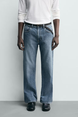 STRUCTURED STRAIGHT-LEG BOOTCUT JEANS - Zara фото 21