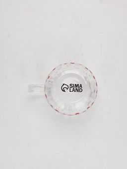 Кружка стеклянная Сердечки, 350 мл