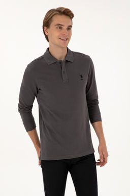 Erkek Gri Basic Sweatshirt Sepette S_rpriz _ndirim - U.s. polo assn фото 17