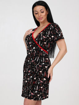 154 ЖЕНСКИЙ ХАЛАТ (Кошки) - А-дина фото 4