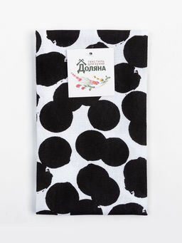 Полотенце кухонное Доляна Горох 35х60 см, 100% хлопок, 160г/м2  фото 14