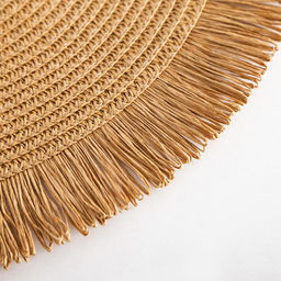 Салфетка сервировочная «Доляна. Бохо», бежевая, d=38 см