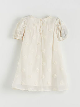 Bisiklet Yaka K?z ?ocuk Elbise