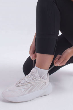 Арт. 11804/1 Лосины в рубчик с начесом 42-50 (5 шт) Цвет:черный - Калинка фото 5