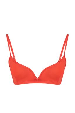 K?rm?z? Ucgen V Telli Bikini Ustu TBESS23BU00243