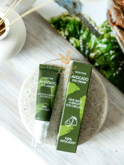 Крем д/век от Отеков и Темных Кругов 100% Авокадо MISTINE 10 мл  фото 3