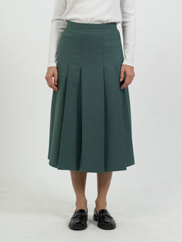 с шерстью в составе! юбка расклешенная - Трика фото 3