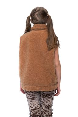 Жилет детский FUR цвет Ваниль УНИСЕКС - Woollamb фото 30