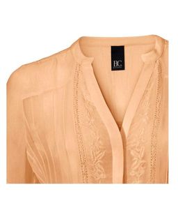 Блузка, абрикосовая - Linea tesini фото 4