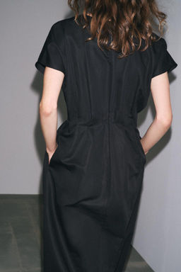 ZW COLLECTION PLEATED MIDI DRESS - Zara фото 3