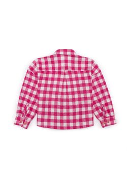 U. S. Polo Assn Рубашка с длинным рукавом цвета граната для девочек - U.s. polo assn фото 2