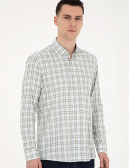 Ye_il Regular Fit Uzun Kollu G_mlek - Pierre cardin фото 2