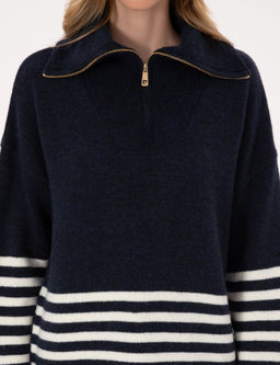 Lacivert Comfort Fit Kazak - Pierre cardin фото 6