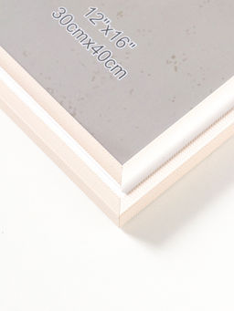 Фоторамка для фото 30×40 см «Остин», пластик, бело-бежевый, 44.2×34.2×1.5 см