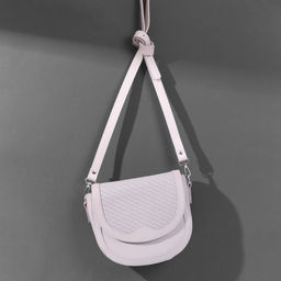 Цена за 6 шт. Ручка для сумки из экокожи, с карабинами, 125×1.8 см, цвет молочный