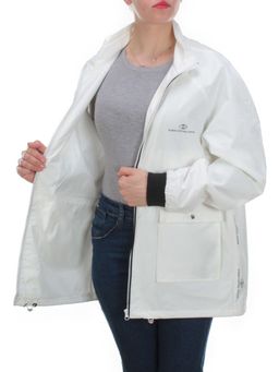 1106 WHITE Ветровка женская FASHION (100% полиэстер) фото 9