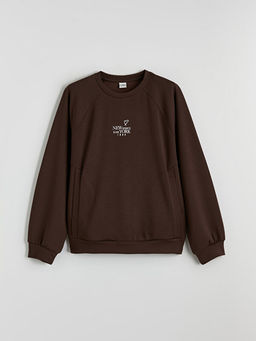 New York Bask?l? K?z ?ocuk Soft Touch Sweatshirt ve Tayt