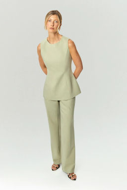 Костюмный топ приталенного кроя, B3089/vertex