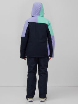 Горнолыжный костюм женский зимний фиолетового цвета 02818F - Mtforce фото 4