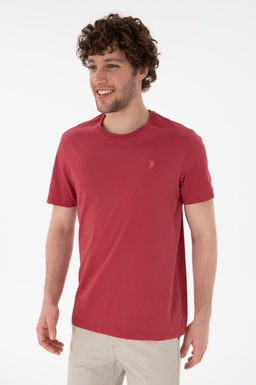Erkek Regular Fit Bisiklet Yaka Vi_ne Basic Ti__rt Sepette S_rpriz _ndirim - U.s. polo assn фото 2