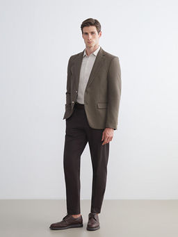 Dar Kal?p Erkek Blazer Ceket