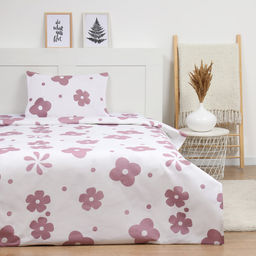 КПБ LoveLife 1.5 сп Цветы 147*210,150*215,50*70 -1 шт,100% хлопок,бязь 120 г/м2