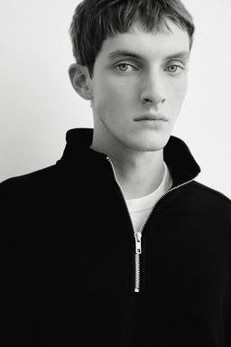 Sudadera con media cremallera Loose Fit