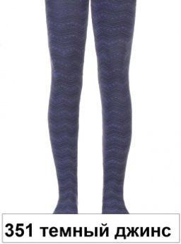 Колготки дет. TIP-TOP 4С-06СП, р.140-146 (16) - 351 темный-джинс