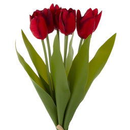 Цветы искусственные "Букет Тюльпанов", L1 W11 H40 см