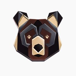 Брошь Медведь Бурый