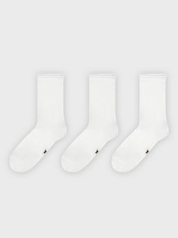Носки женские белые в наборе, 3 пары - Mark formelle фото 6